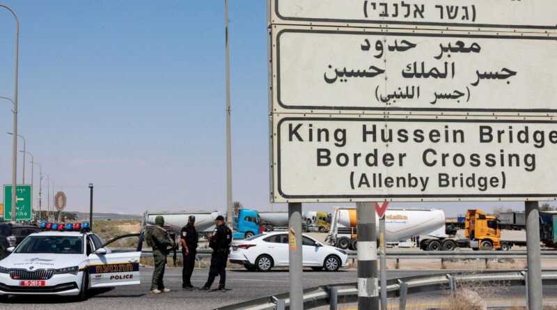 Attack at Jordan-West Bank crossing kills two Israelis