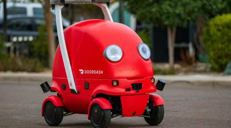 DoorDash says its new self-driving delivery robot has a special feature: Cuteness