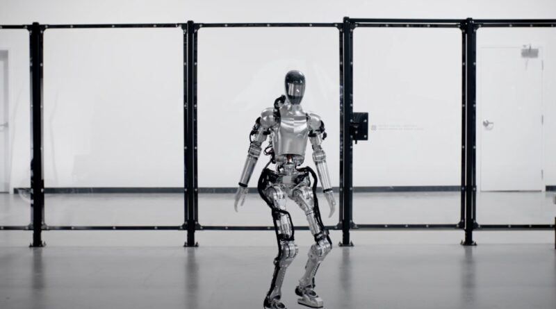 Figure robot walking