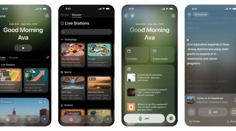 Former NotebookLM devs' new app, Huxe, taps audio to help you with news and research | TechCrunch