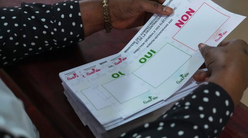 Guinea votes on new constitution to move from military to civilian rule