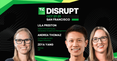 TechCrunch Disrupt 2025 Andrea Thomaz, Lila Preston, Zeya Yang