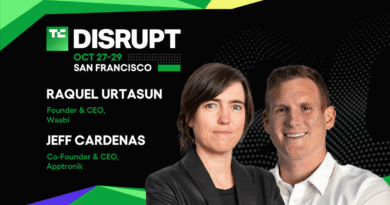 TechCrunch Disrupt 2025 Jeff Cardenas Raquel Urtasun