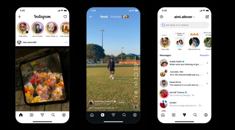Instagram is testing a Reels-first UI in India and South Korea | TechCrunch