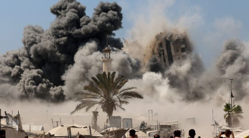 Israel army begins targeting Gaza City high-rises