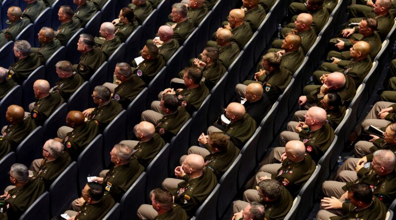 Key takeaways from Trump’s speech to US military generals