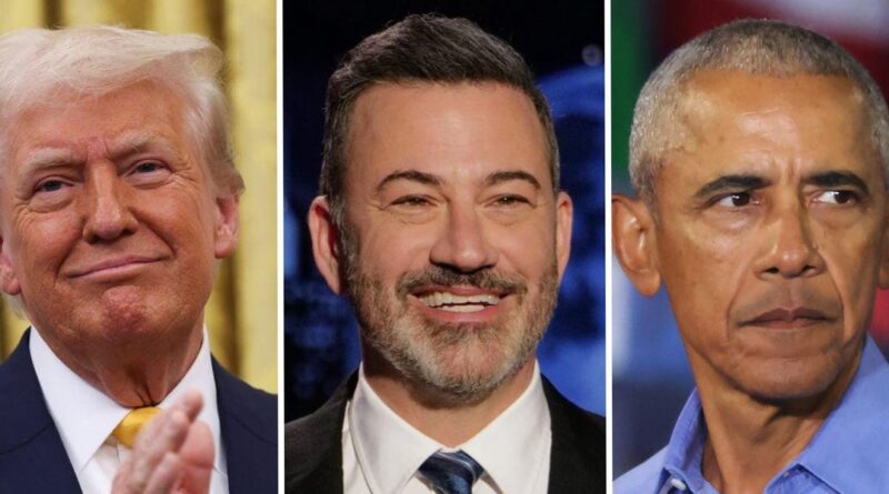 Obama says the Trump administration has taken cancel culture to a 'dangerous level.' See how politicians are reacting to Kimmel's suspension.