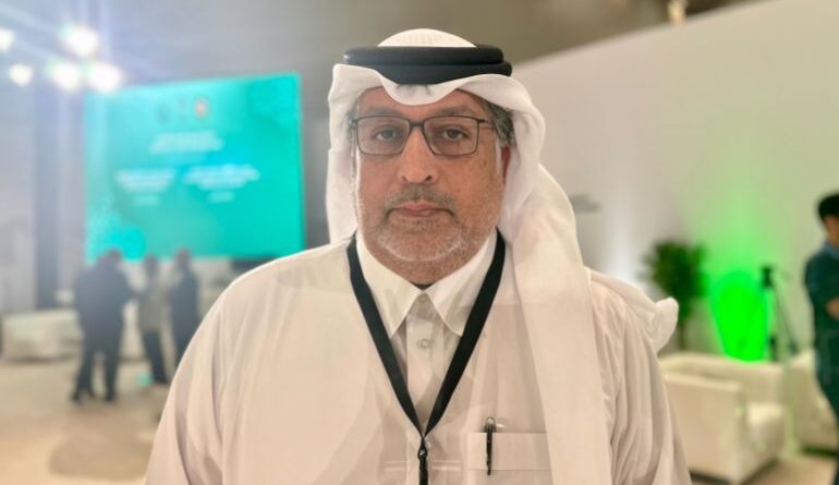 Faisal Abdulhameed al-Mudhahka, the chief editor of the Gulf Times, at the emergency summit