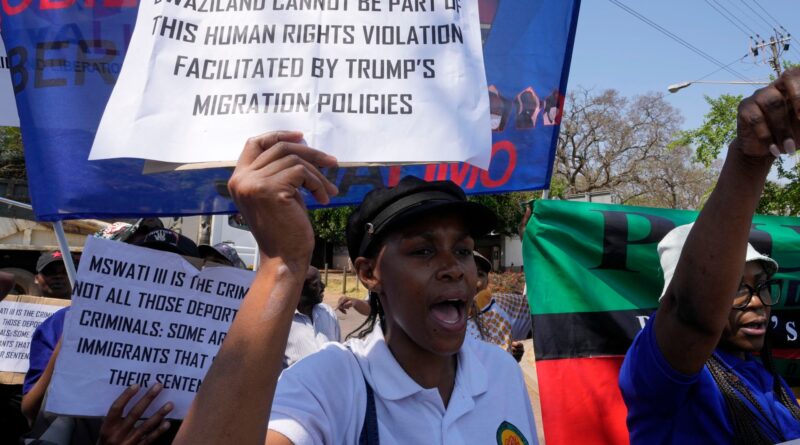 Rights advocates accuse Eswatini of stalling case weighing US deportations