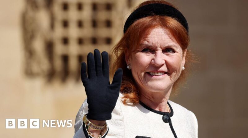 Sarah Ferguson removed from charity after Epstein email