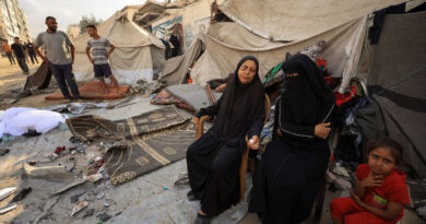 Some tents enter Gaza but Red Cross says enclave needs many more