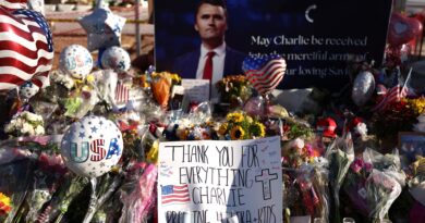 Suspect in Charlie Kirk killing caught in US, widow vows to carry on legacy