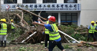 Taiwan lowers Typhoon Ragasa death toll to 14; China starts cleanup