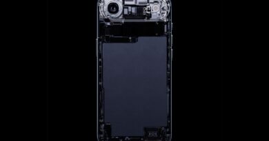 An illustration show's the internals of the Apple iPhone Air