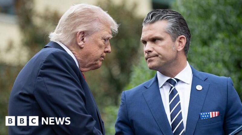 Trump and Hegseth to address top US generals in unusual military gathering