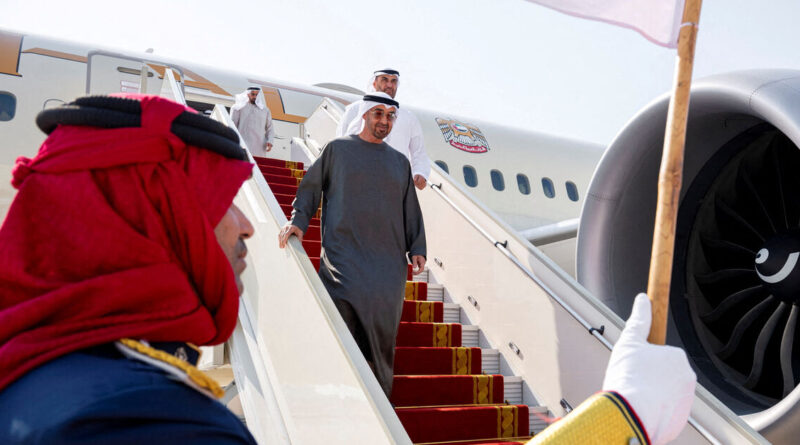 UAE president's Gulf tour seeks coordination after Israeli attack in Doha, adviser says