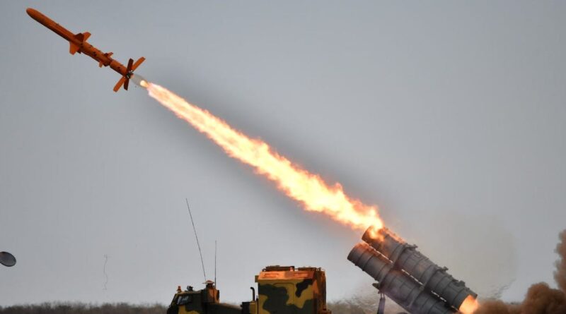Ukraine said its modified Neptune naval missile was used to blast a Russian factory 150 miles away