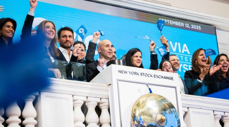 Via shrugs off tepid open to end first day of trading slightly above IPO price | TechCrunch