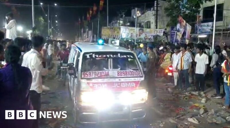 Vijay rally crush: At least 39 killed at political event in Tamil Nadu
