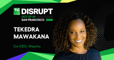 TechCrunch Disrupt 2025 Tekedra Mawakana