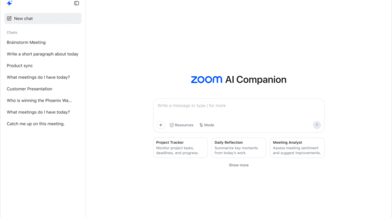 Zoom launches a cross application AI notetaker, AI avatars and more in its latest update | TechCrunch