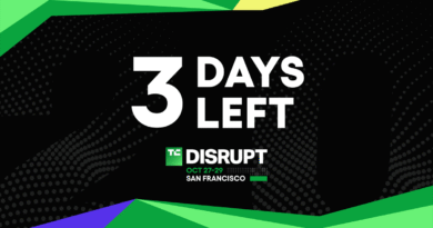 TechCrunch Disrupt 2025 3 days left