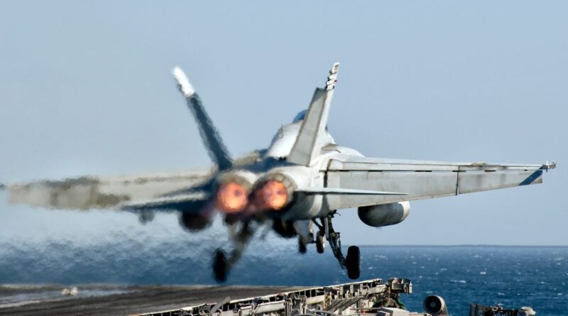 A US Navy Super Hornet and Sea Hawk from the same aircraft carrier crashed 30 minutes apart in the South China Sea