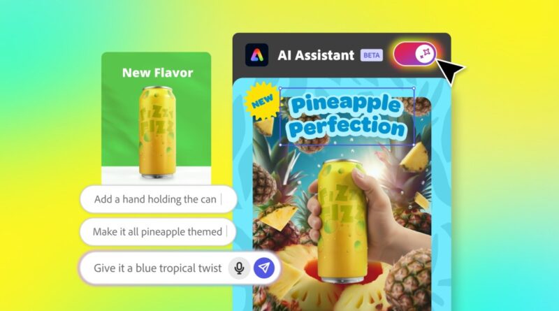 Adobe launches AI assistants for Express and Photoshop | TechCrunch