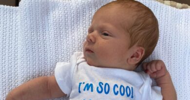 Baby's parents were 4 and 3 when he was conceived in a lab in 1994