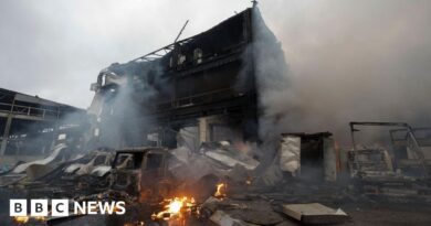 Children injured in Russian strikes on Kyiv, Ukrainian officials say