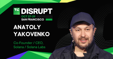 TechCrunch Disrupt 2025 Anatoly Yakovenko