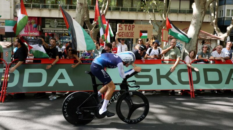 Cycling team to drop Israel name after mass pro-Palestinian Vuelta protests