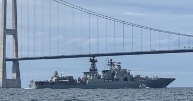 Denmark says Russia 'physically pointed' weaponry at its warships and helicopters in key waters