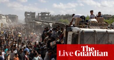 Egypt confirms international leaders’ summit on Monday to discuss Gaza ceasefire - live