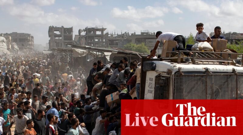 Egypt confirms international leaders’ summit on Monday to discuss Gaza ceasefire - live