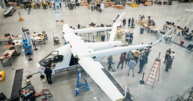 Beta Technologies plane under construction