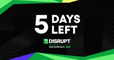 TechCrunch Disrupt 2025 5 days left