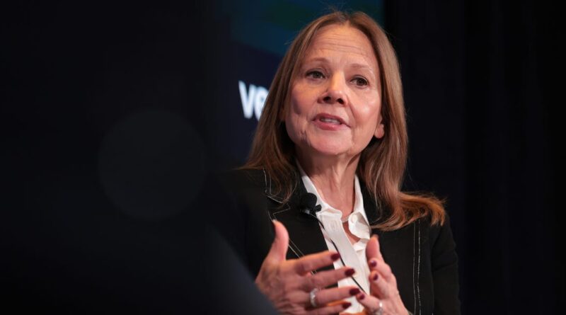 GM CEO Mary Barra says there's 'over capacity' in China's EV market