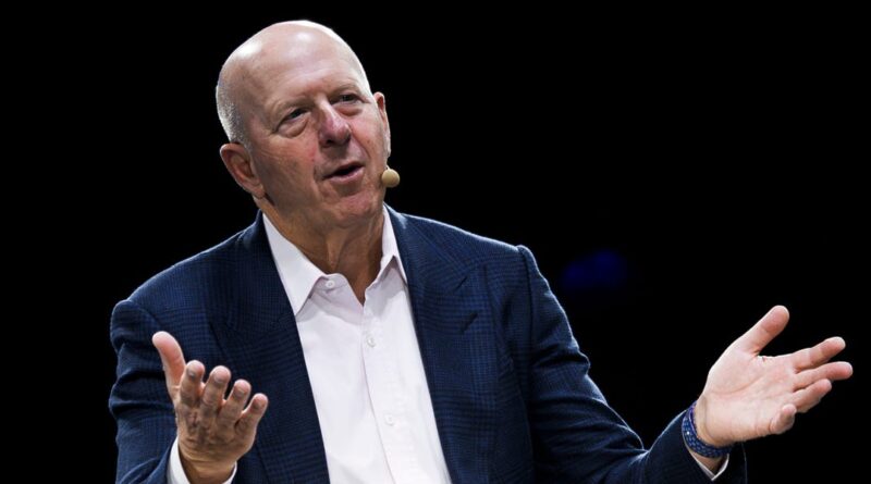 Goldman Sachs CEO David Solomon: The bank hasn't made enough progress in hiring women