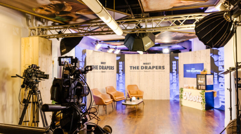 The set of 'Meet The Drapers' show at Hatch in Colombo, Sri Lanka, on Tuesday, Jan. 31, 2023. Venture investors including Tim Draper argue Sri Lanka can scale its technology industry fairly seamlessly with a strong labor force and near-universal literacy. Photographer: Jonathan Wijayaratne/Bloomberg via Getty Images
