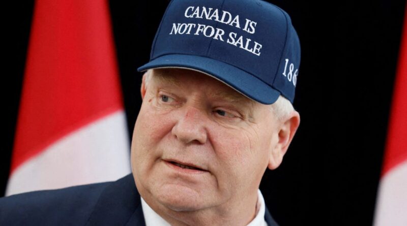 Hours after Trump said he'd slap more tariffs on Canada, Ontario's Reagan ad airs again during the World Series