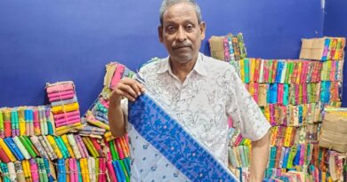 How tensions with Bangladesh are roiling India’s sari business