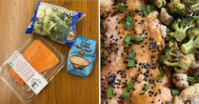 I meal-prep virtually the same high-protein sheet-pan dinner every week. It only takes 3 Trader Joe's ingredients.