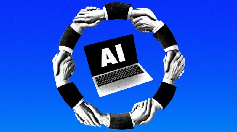 In Big Tech's knotty game of AI Twister, what happens when a giant slips?