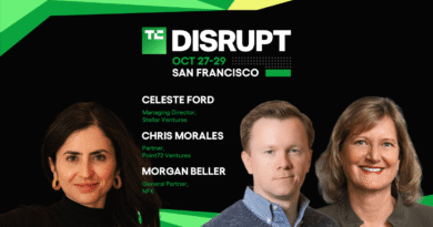 TechCrunch Disrupt 2025 Celest Ford, Chris Morales, and Moran Beller