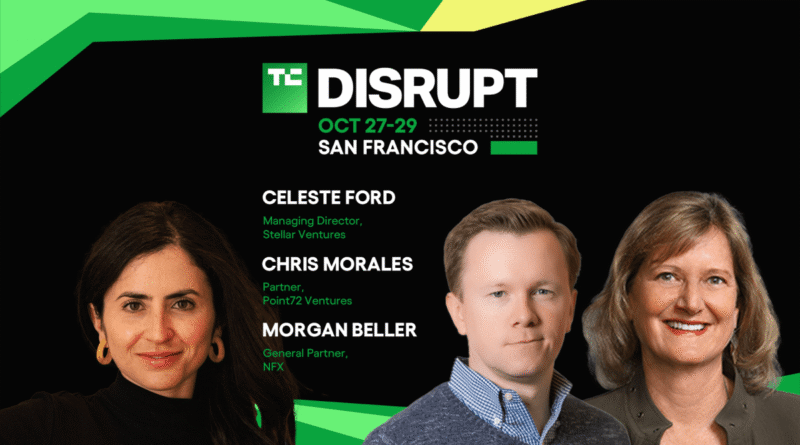 TechCrunch Disrupt 2025 Celest Ford, Chris Morales, and Moran Beller