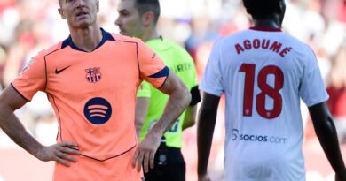 La Liga champions Barcelona stunned 4-1 by Sevilla, miss chance to go top