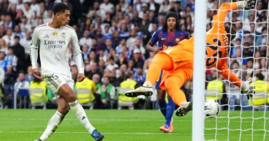 Mbappe, Bellingham score as Real Madrid edge Barcelona in fiery El Clasico