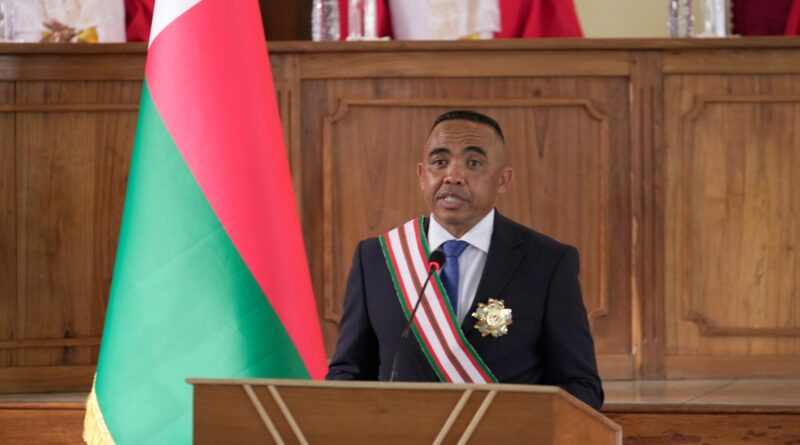 Military leader Randrianirina sworn in as Madagascar’s new president