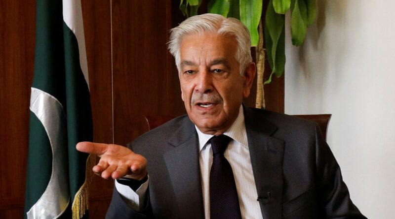 Pakistan minister warns of ‘open war’ with Afghanistan if peace talks fail